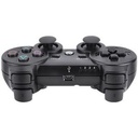MANETTE PS3+CÂBLE DE RECHARGE - VIBRATION - Coque De Résistance - Noir