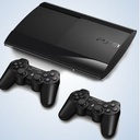 Sony PlayStation Ultra Slim 3 Quasi Neuve Craquée. Vingt Jeux (20) Offert