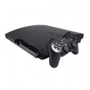 Sony PlayStation PS3 Slim Craquée +13JEUX + 1 Manette + 1 Câbles USB - Noir - ( Reconditionnée)