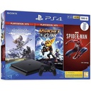 Sony Computer Entertainment (CRAQUÉ) PLAYSTATION 4 SLIM.SONY. CRAQUÉ. 10 JEUX INTÉGRÉS.(RÉSIDENCE EVIL 7, SNIPER GHOST WARRIORS CONTRACT,  NEED FOR SPEED, BATTLEFIEL HARD-LINE, SPIDERMAN MILLES MORALES, MORTAL KOMBAT PES21, GTA 5..) NOIR