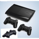 Sony Computer Entertainment PS3 Ultra Sim. 250 Go + 4 MANETTES BLUETOOTH + 2 CÂBLES DE RECHARGEMENT DE MANETTES + 20 Jeux Intégrés D'actualité DONT. PES S 2021, FIFA 21, BLUR, GOD OF WAR, NARUTO, CALL OF DUTY, LAST OF US, GHOST, BATTLEFIEL,GTA 5, DESHONORED, JUSTE CAUSE Etc...