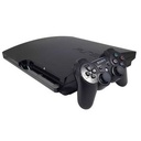 Sony Computer Entertainment CONSOLE DE JEU PLAYSTATION 3 SLIM. 250 Go + 3 MANETTES BLUETOOTH + 2 CÂBLES DE RECHARGEMENT DE MANETTES + 20 Jeux Intégrés D'actualité DONT. PES S 2021, FIFA 21, BLUR, GOD OF WAR, NARUTO, CALL OF DUTY, LAST OF US, GHOST, BATTLEFIEL,GTA 5, DESHONORED Etc..