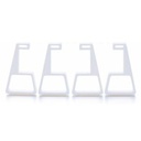 For PS4 Accessories Bracket For Playstation 4 For PS4 For Slim Pro Feet Stand-white