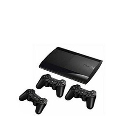 Sony PlayStation Sony PlayStation3 Ultra Slim, 3 Manettes + 2 Câbles De Rechargement De Manettes 30 Jeux Intégrés, 500 Giga - Noir(Reconditionné)