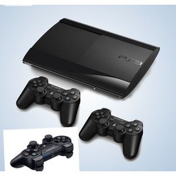 Sony Computer Entertainment SONY PLAYSTATION 3 ULTRASLIM. 250 Go + 4 MANETTES BLUETOOTH + 2 CÂBLES DE RECHARGE MANETTES + 20 JEUX INTÉGRÉS DONT PES S 2021, FIFA 21, BLUR, GOD OF WAR, NARUTO, CALL OF DUTY, LAST OF US, GHOST, BATTLEFIEL,GTA 5, DESHONORED, DARK SECTOR