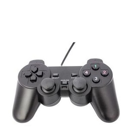 MANETTE PS3+CÂBLE DE RECHARGE - VIBRATION - Coque De Résistance - Noir