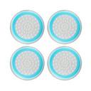 4pcs Anti-slip Gamepad Keycap Controller Cover For PS3/4 For X Box One/360-white & Blue-4pcs