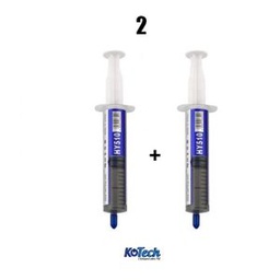 2x Seringues De Pate Thermique 30g HY510 Pour CPU GPU Processeur Dissipateur - Gris