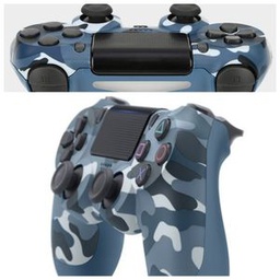 Sony Computer Entertainment Sony. MANETTE PS4 D'ORIGINE. VIBRATION. TREILLIS BLEU