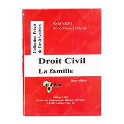Livre Droit Civil - La Famille - Rouge
