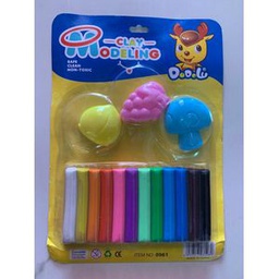 Pâte à Modeler  12 Couleurs Pour Jeux Et Apprentissage  Enfant - Multicolores