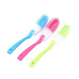 Long Handle Bottle Brush Cleaner Cup Dish Pot Bottom Scrubber Washing Brushes