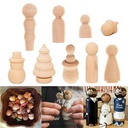 Wood DIY Puppet 10 Pack 134520 Daily Supplies Household Products