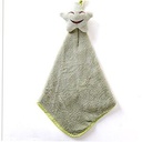 Hanging Star Coral Velvet Towel Green Household Products Daily Life Supplies