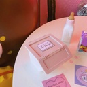 Cute Mini Desktop Storage Box Makeup Organizer Storage Box For Home Office