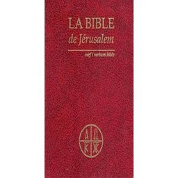 Books Bible De Jérusalem
