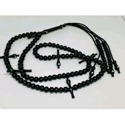 Gm Chapelet Musulman Tidjanite Noir Blanc