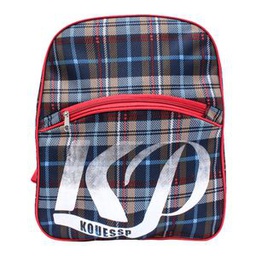 Sac à Dos Scolaire Mixte - Bleu/Rouge