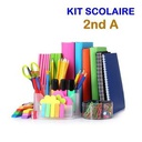 Kit Scolaire 2nd A - Multicolore-NH26