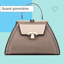 Sac rose cuivré chivré