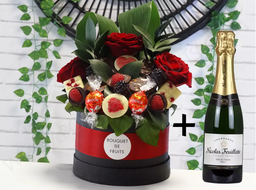 La Boîte de la Saint-Valentin &amp; sa demi-bouteille de Champagne Nicolas Feuillatte