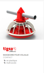 Mangeoire pour volaille