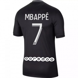 MAILLOT MBAPPÉ PSG THIRD 2021/22