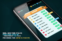 Interface graphique pour un jeu Low Poly
