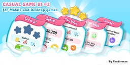 Casual Game UI for mobile games