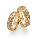 Alliances Flora  "Senteur de fleurs" chez Juwelier Wieland Munich