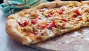 Pizza poulet & feta au piment doux