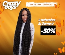 Perruque Longue et noire