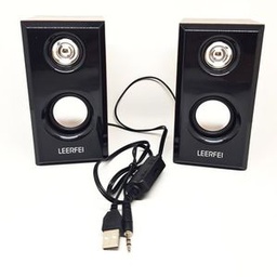 Baffles D'ordinateur LEERFEI D-092 - Noir