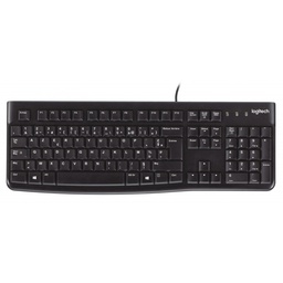 LOGITECH K120 CLAVIER USB AZERTY FRANÇAIS NOIR