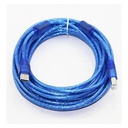 Cable USB Pour Imprimante 10m - Bleu