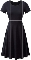 Robe Midi Décontractée