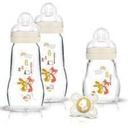 Coffret Biberons Verre Blanc