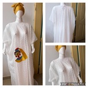 belles pièces unique robe-jupon-foulard