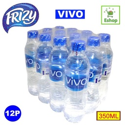Vivo Lot De 12 Bouteilles D'Eau Minérale Vivo 350ML – Multicolore