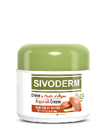 Crème hydratante SIVODERM à l'huile d'Argan Pot de 130ml