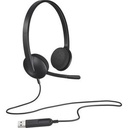 Logitech Casque Avec Micro USB - H340 - Noir