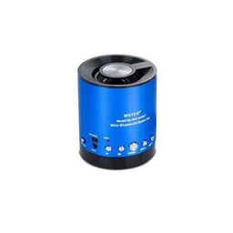 Mini Haut Parleur Lecteur MP3 Micro USB - Bleu