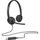Logitech Casque Audio Ecouteur USB Logitech H340