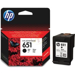 Cartouche HP 651-Noir /600p / P202/252/P5575 -C2P10AE