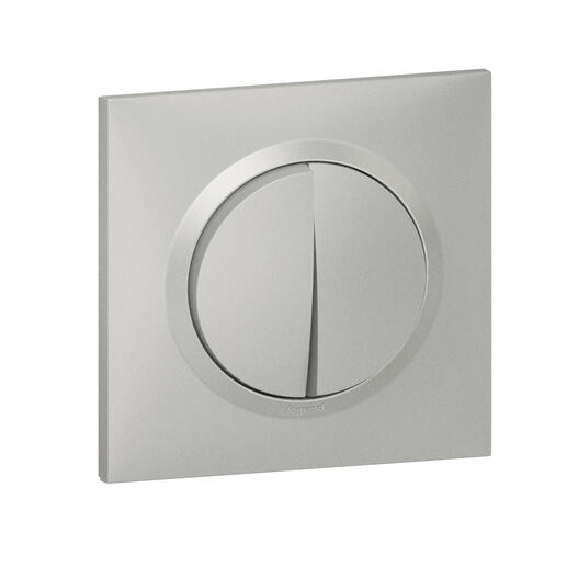 DOOXIE Doppio Interruttore (Deviatore) 10AX 250V~ - Legrand, Finitura Bianca, Per Impianto Elettrico
