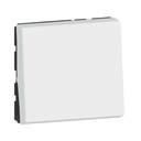 Interrupteur ou va-et-vient Mosaic Easy-Led 10A 2 modules - blanc