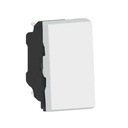 Poussoir Mosaic Easy-Led 6A 1 module - blanc