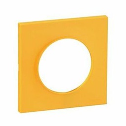 Schneider Electric Plaque 1 Poste Odace Styl - Jaune