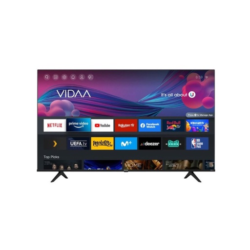 HISENSE SMART TV LED VIDAA 58'' - 4K UHD- H58A6...