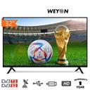 WEYON TV LED 32"Full HD-Décodeur Intégré-